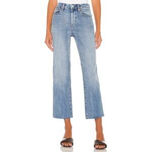 Light Wash Blank NYC The Baxter Ribcage Straight Leg High Rise Jeans 26